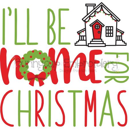 I'll Be Home For Christmas SVG