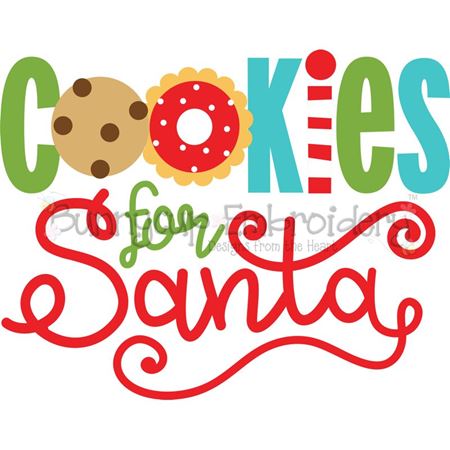 Cookies For Santa SVG