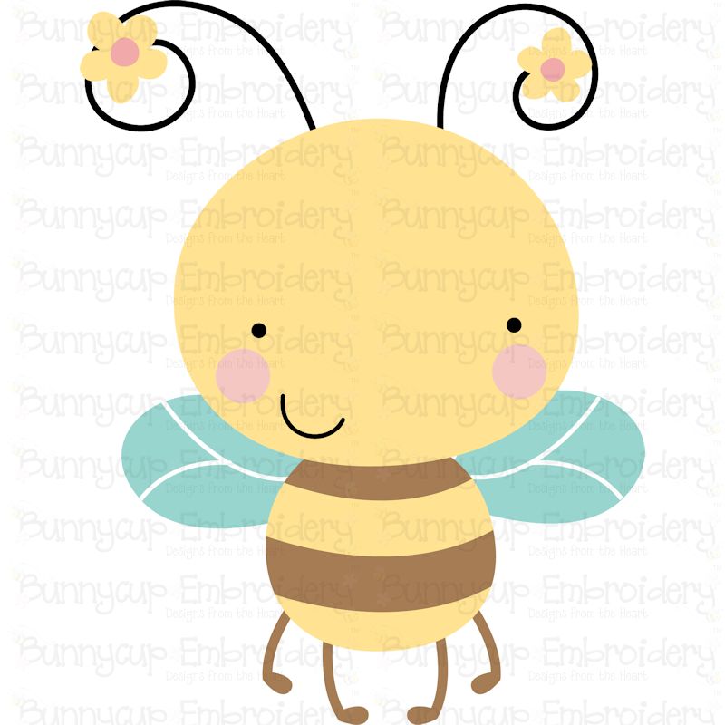 Cute Bumble Bee SVG
