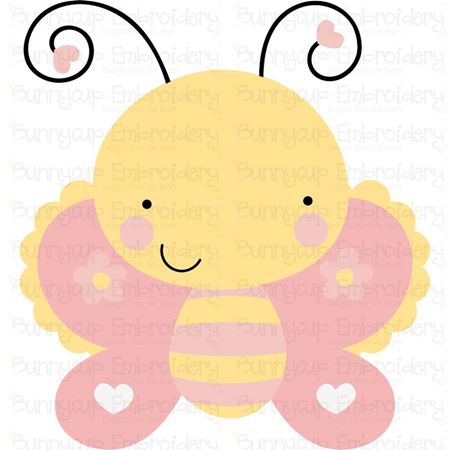 Cute Butterfly Front On SVG