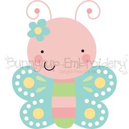 Front On Butterfly SVG