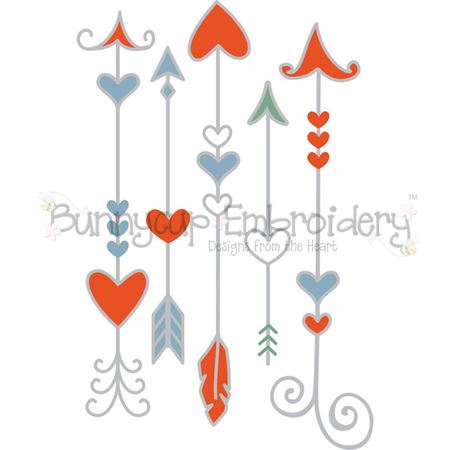 Heart Arrows SVG