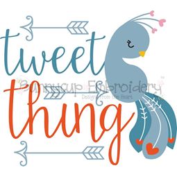 Tweet Think Peacock SVG