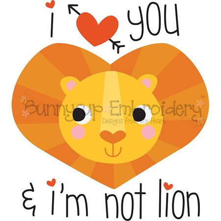 I'm Not Lion SVG
