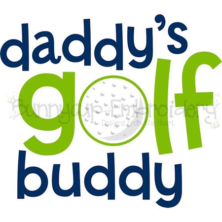 Daddy's Golf Buddy SVG