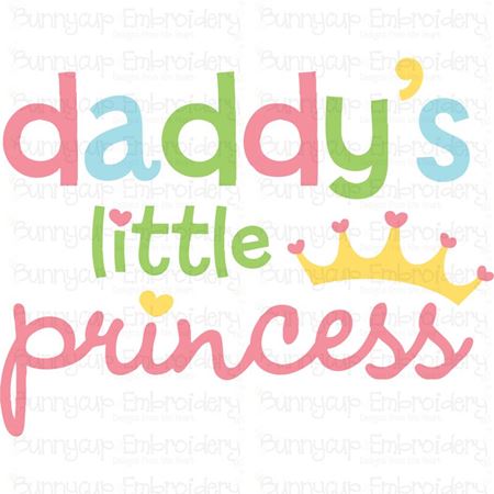 Daddys Little Princess SVG