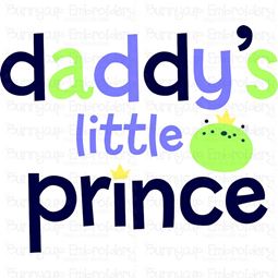 Daddys Little Prince SVG