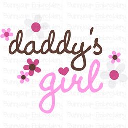 Dear Daddy SVG SVG Designs - Bunnycup Embroidery