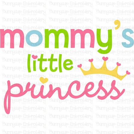 Mommy's Little Princess SVG