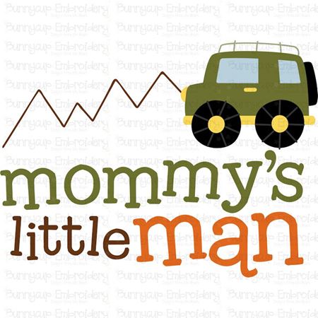 Mommy's Little Man SVG