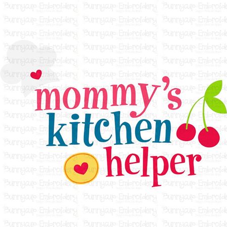 Mommy's Kitchen Helper SVG