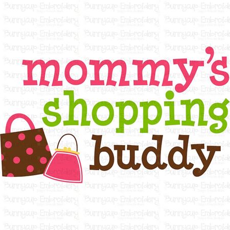 Mommy's Shopping Buddy SVG