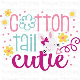 Cotton Tail Cutie SVG