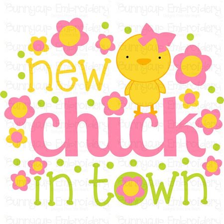 New Chick In Town SVG