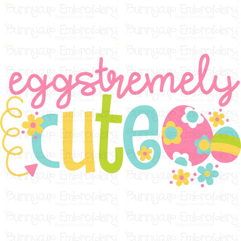 Eggstremely Cute SVG