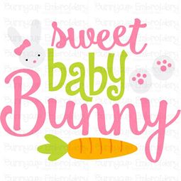 Sweet Baby Bunny SVG