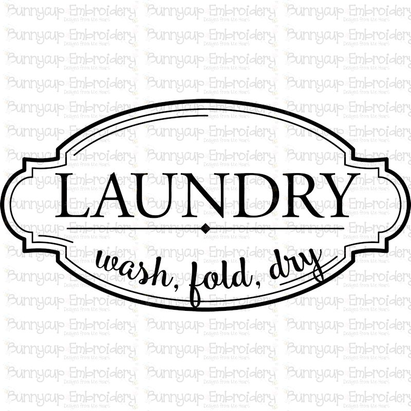 Laundry Wash Fold Dry SVG