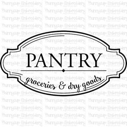 Pantry Groceries And Dry Goods SVG