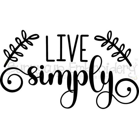 Live Simply SVG