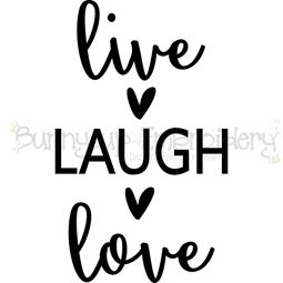 Live Laugh Love SVG