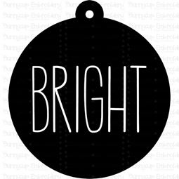 Bright Farmhouse Christmas Gift Tag SVG