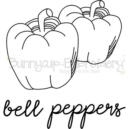 Farmhouse Bell Peppers SVG