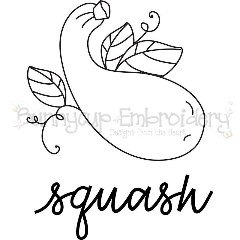 Farmhouse Squash SVG