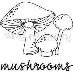 Farmhouse Mushrooms SVG