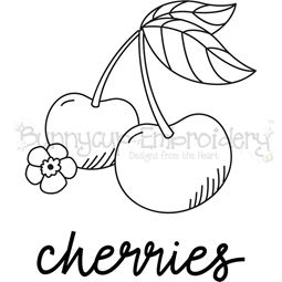 Farmhouse Cherries SVG