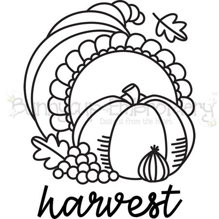 Cornucopia Harvest SVG