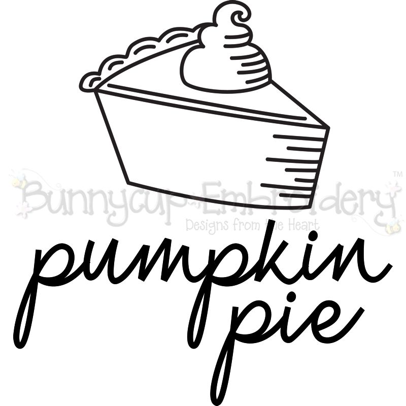 Pumpkin Pie SVG