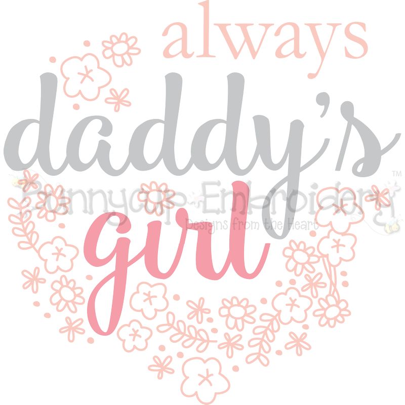 Always Daddy's Girl SVG
