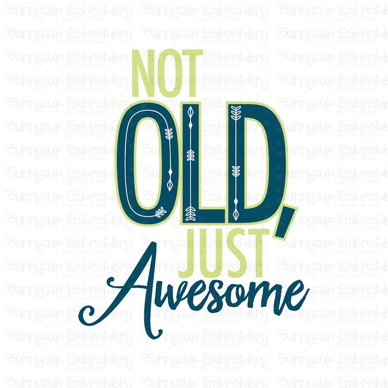 Not Old Just Awesome SVG