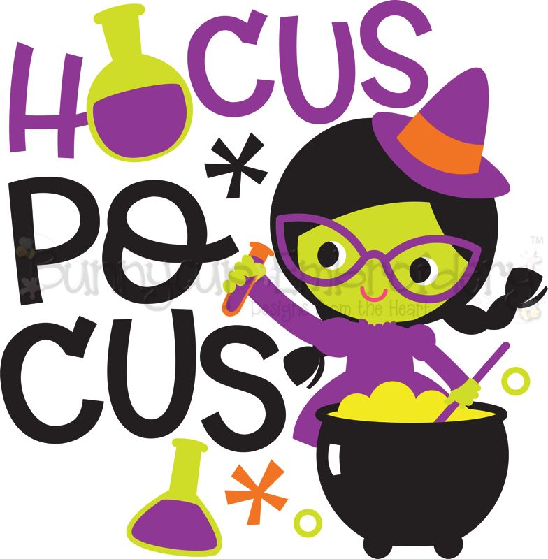 Hocus Pocus Witch SVG