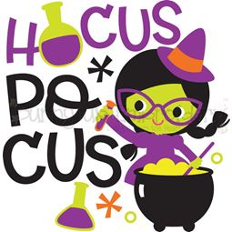 Hocus Pocus Witch SVG