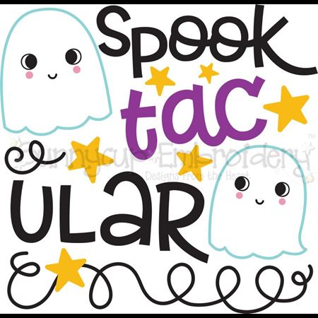 Spooktacular Ghosts SVG