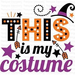 This Is My Costume SVG