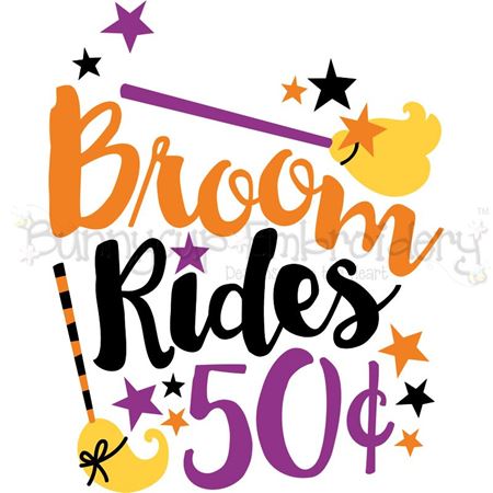 Broom Rides 50c SVG