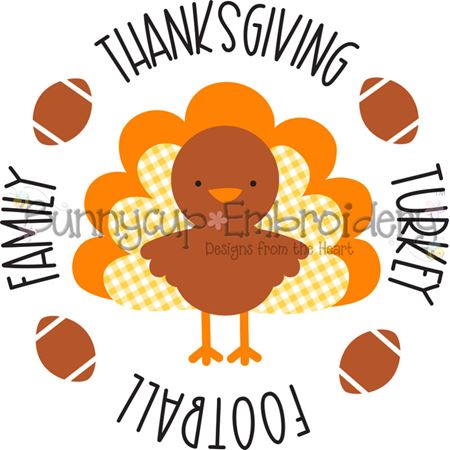 Thanksgiving Circle SVG