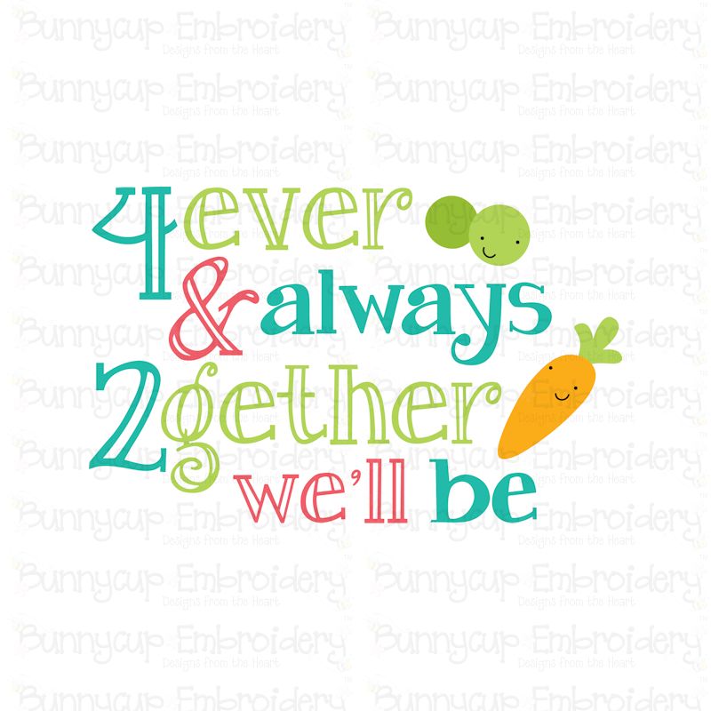 4 Ever and Always 2gether SVG