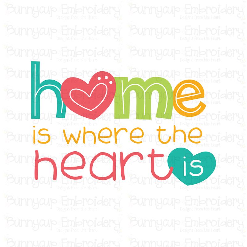 Home Is Where The Heart Is SVG