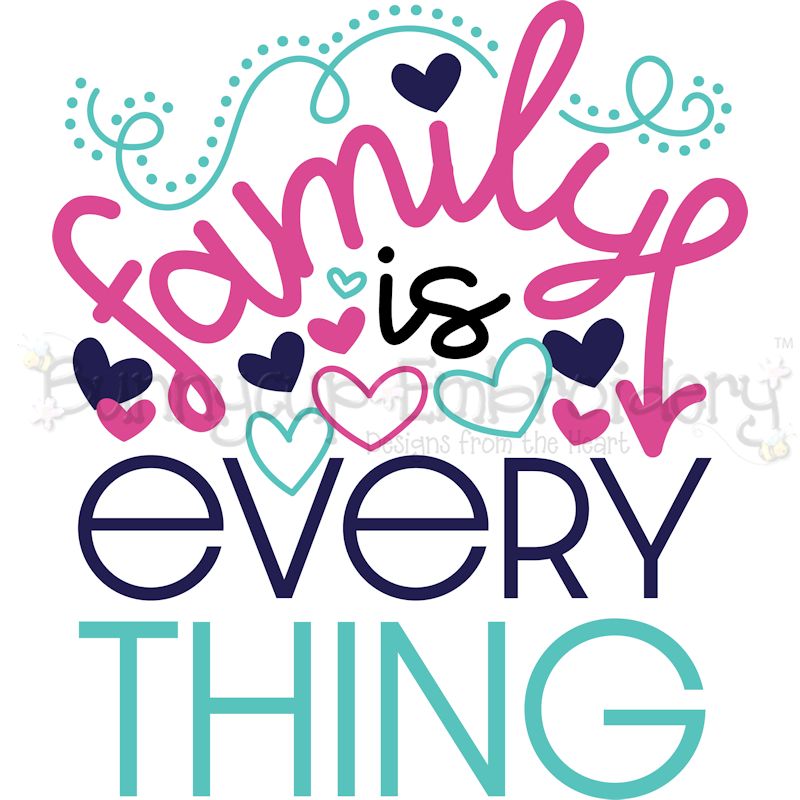Family Is Everything SVG