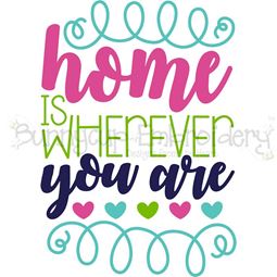 Home Is Wherever You Are SVG