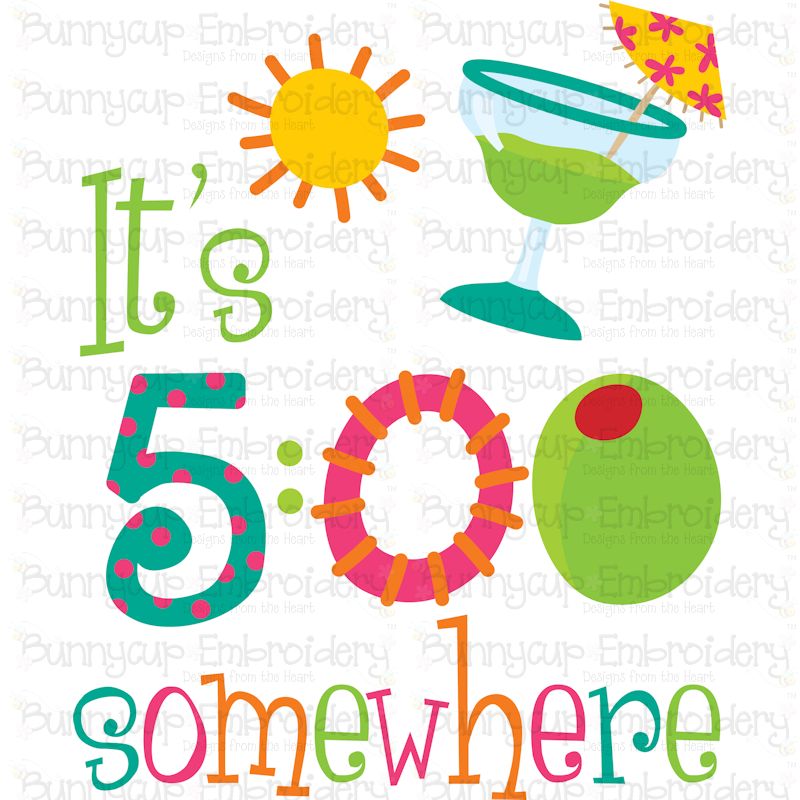 It's 5 Somewhere SVG