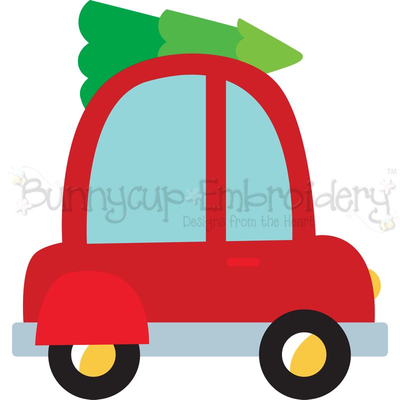 Christmas Car SVG
