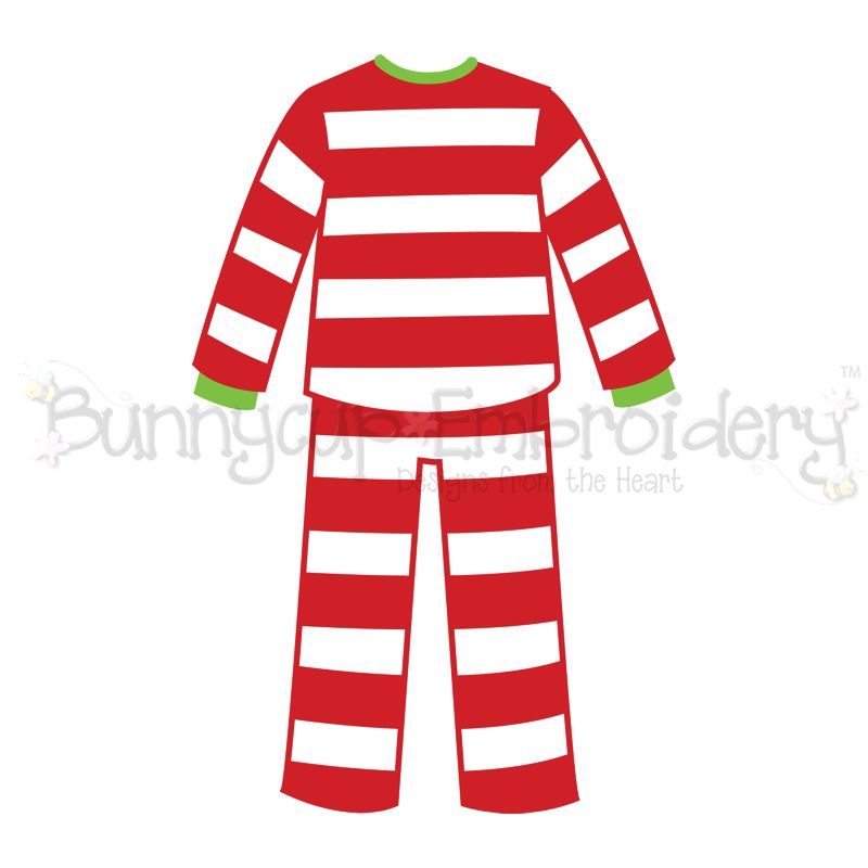 Boy Christmas Pajamas SVG