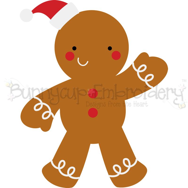 Christmas Gingerbread Man SVG
