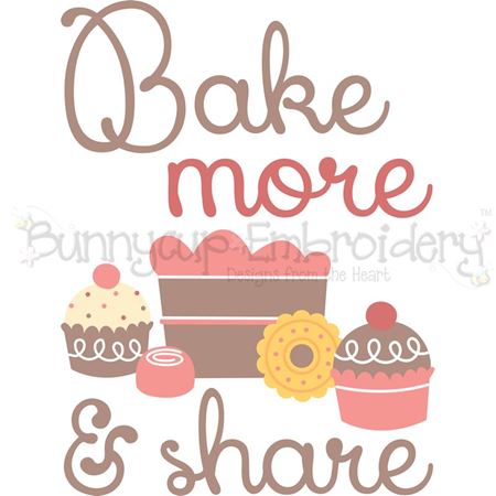 Bake More And Share SVG