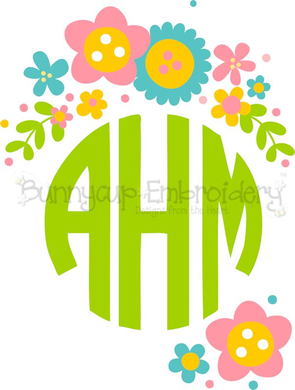 Life Monogram Toppers SVG