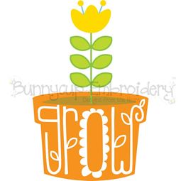 Grow Flowerpot SVG